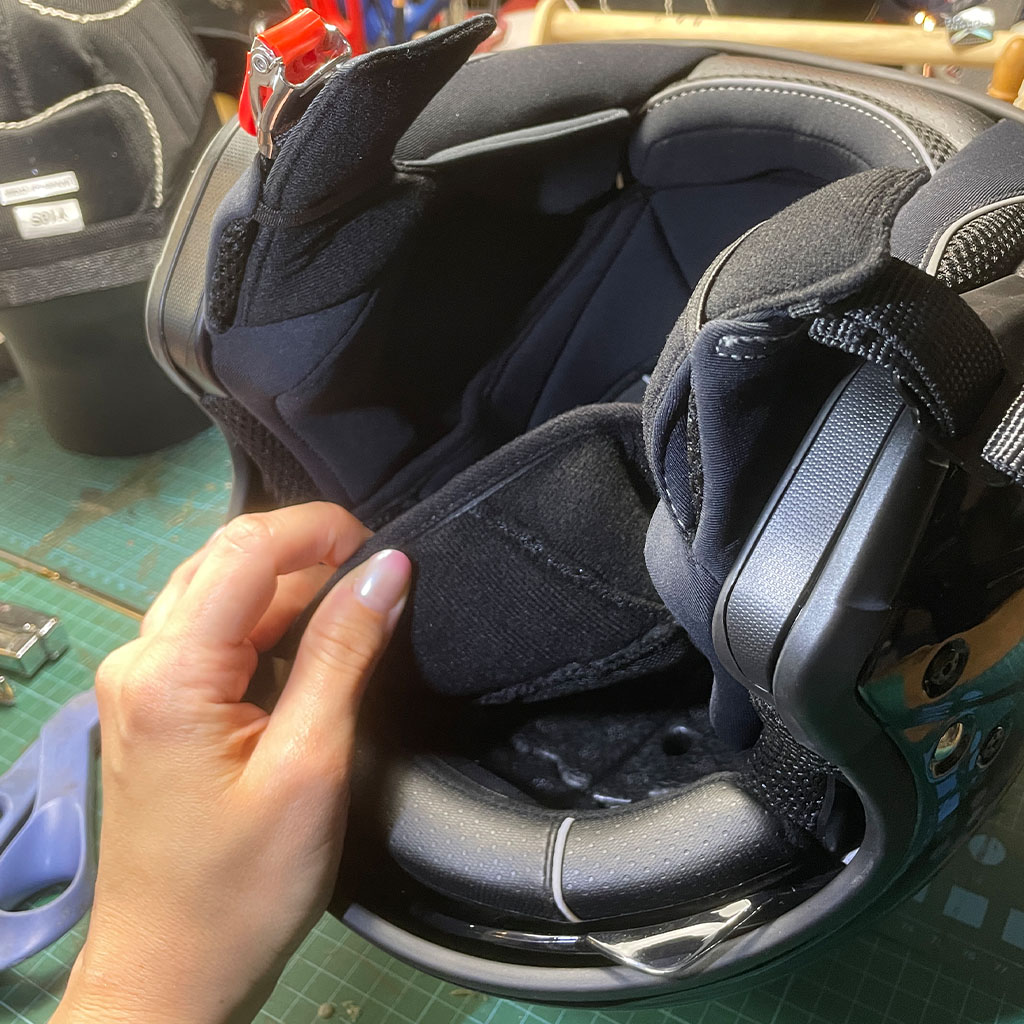 Interieur velcro